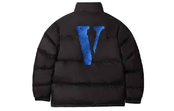VLONE Classic Blue Logo Down Jacket