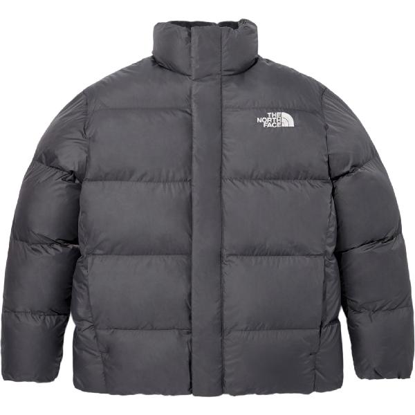 The North Face Logo Print Zip Jacket Black
