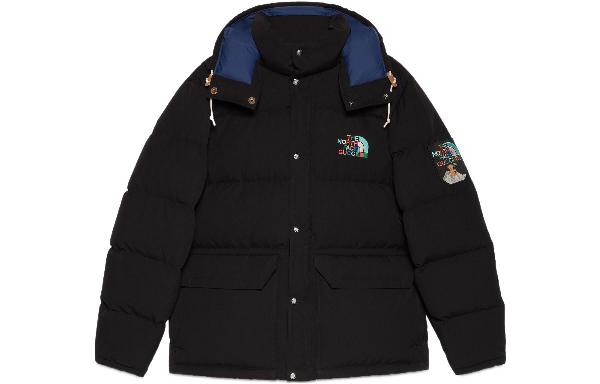 GUCCI x THE NORTH FACE FW22 Down Jacket Black