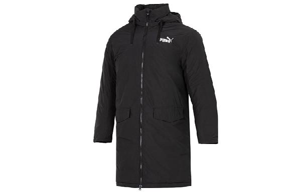 PUMA Long Down Jacket Black