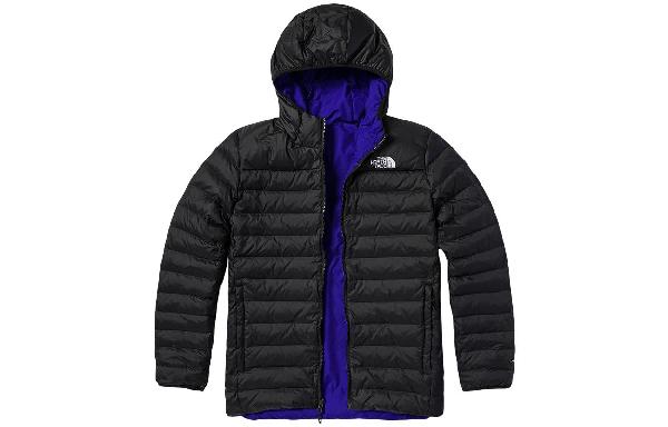 The North Face Logo Zip Hoodie Black