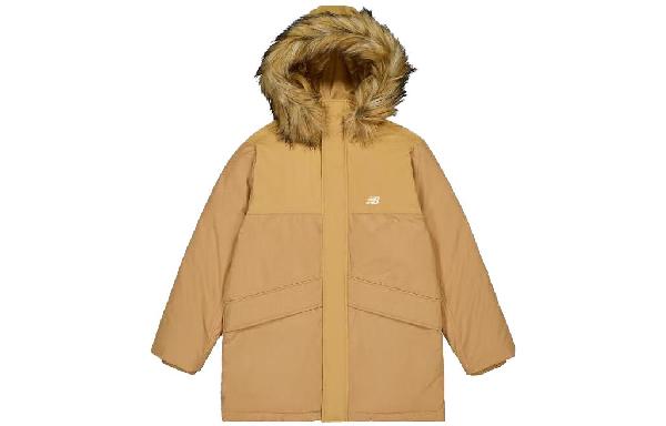 New Balance Parka Down Jacket Brown