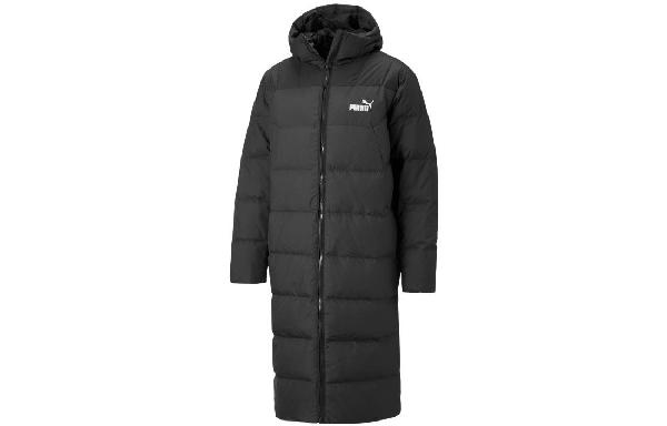 PUMA Winterized Long Puffer Jacket Black