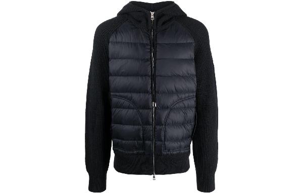 Moncler Navy Down Jacket