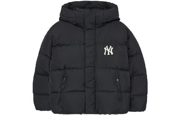 MLB Yankees Puffer Jacket Black