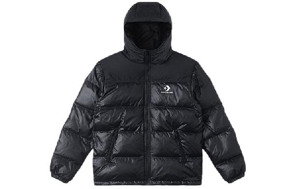 Converse Hooded Down Jacket Black