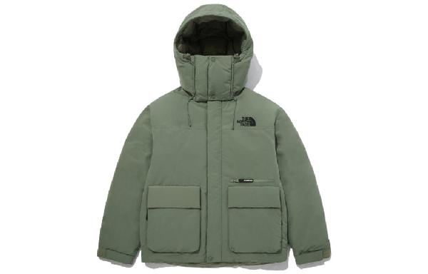 The North Face Logo Zip Hoodie Green