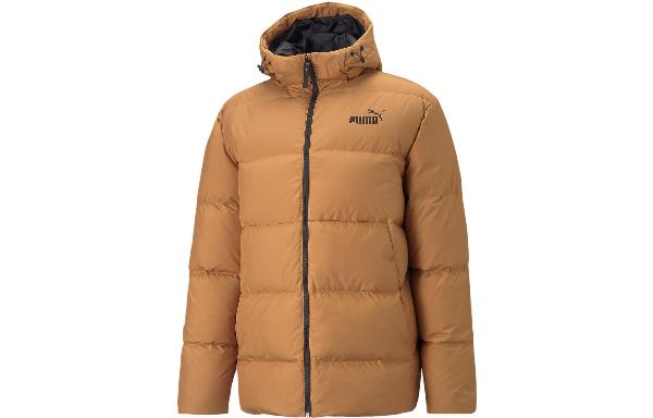 PUMA Down Puffer Brown
