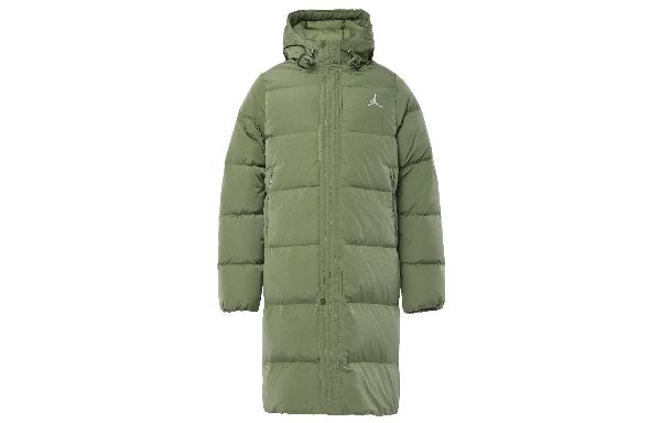 Jordan Essentials Mid-Length Puffer Jacket Light Olive