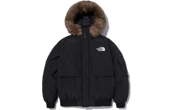 The North Face Logo Print Down Jacket