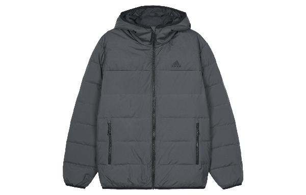 adidas Logo Print Zip Hoodie