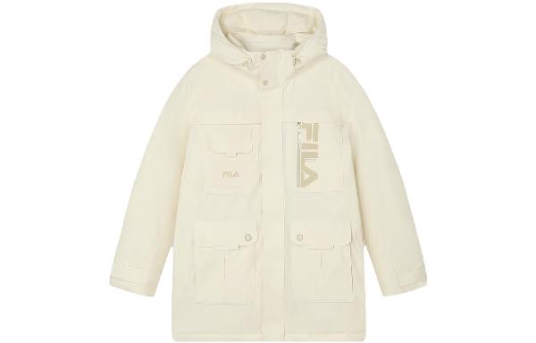 FILA Logo Print Down Jacket