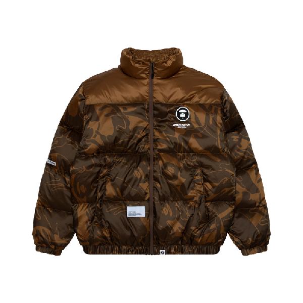 Aape Camo Puffer Jacket