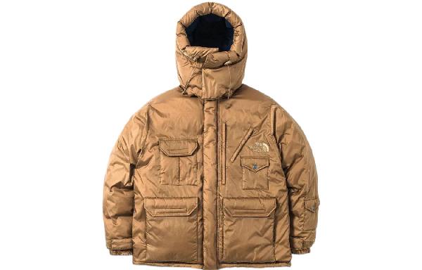 The North Face x Invincible Nuptse 700 Yellow Blue