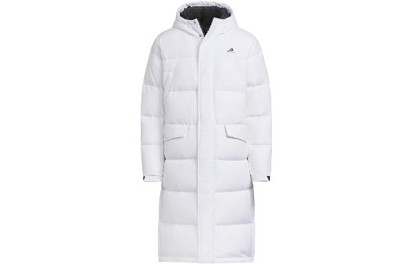 adidas Puffy Long Down Jacket White
