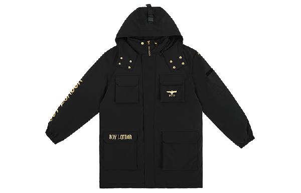 Boy London FW22 Black Hooded Down Jacket