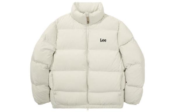 Lee Logo Hooded Down Jacket
