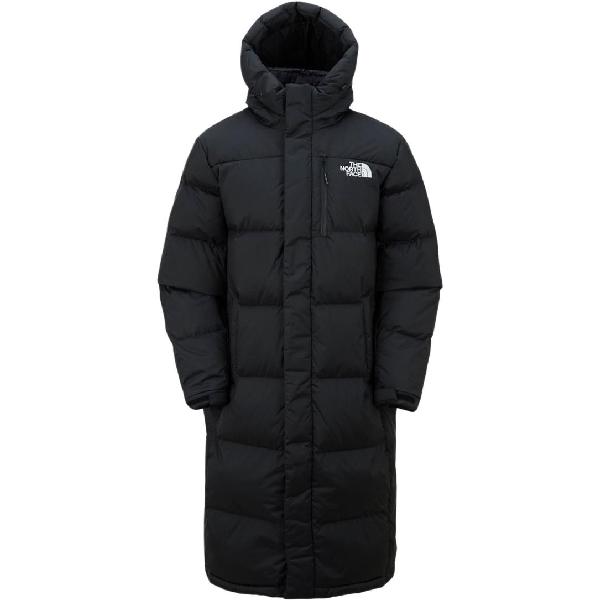 The North Face Go Free Series Long Down Jacket Black