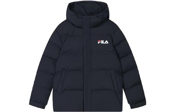 FILA Logo Print Down Jacket