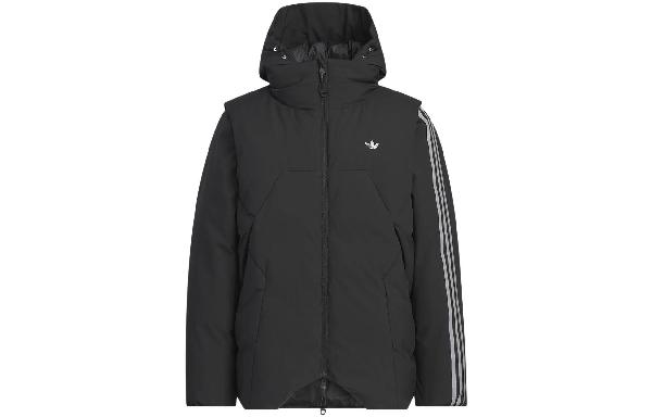 adidas x HAMCUS FW23 Hooded Down Jacket Black