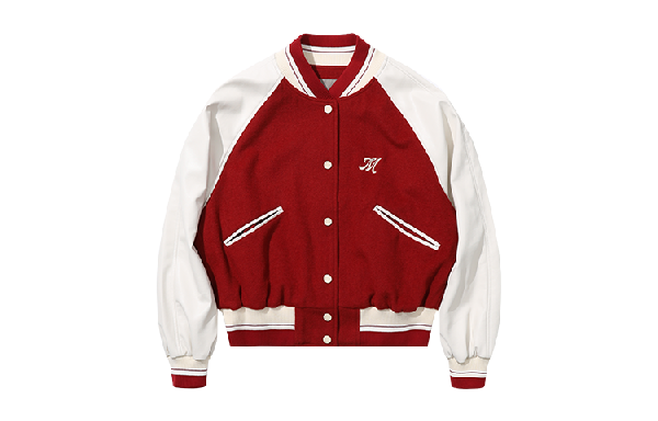 Mishkanyc Varsity Jacket Burgundy