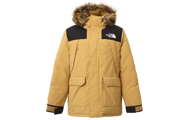 The North Face Logo Zip Hoodie Brown