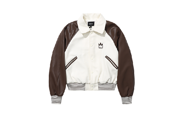 Mishkanyc Vintage Baseball Jacket Khaki