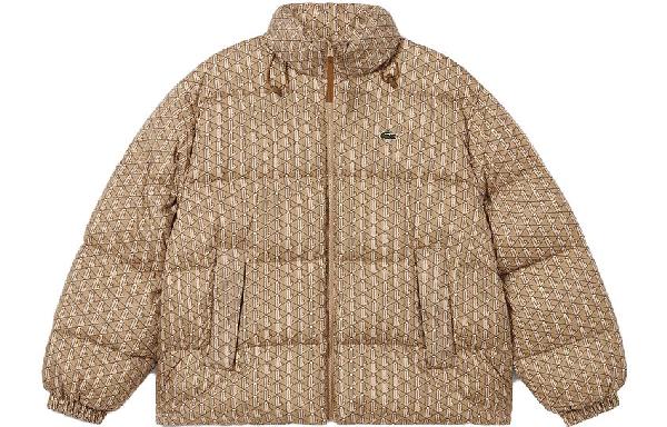 Lacoste Full Print Puffer Jacket