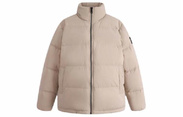 Calvin Klein Logo Print Down Jacket