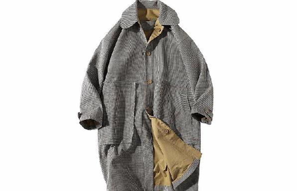A SQUARE ROOT Reversible Trench Coat