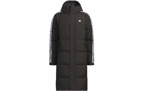 adidas 3-Stripes Long Down Jacket 600