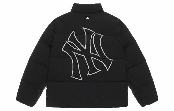 MLB Yankees Puffer Jacket Black