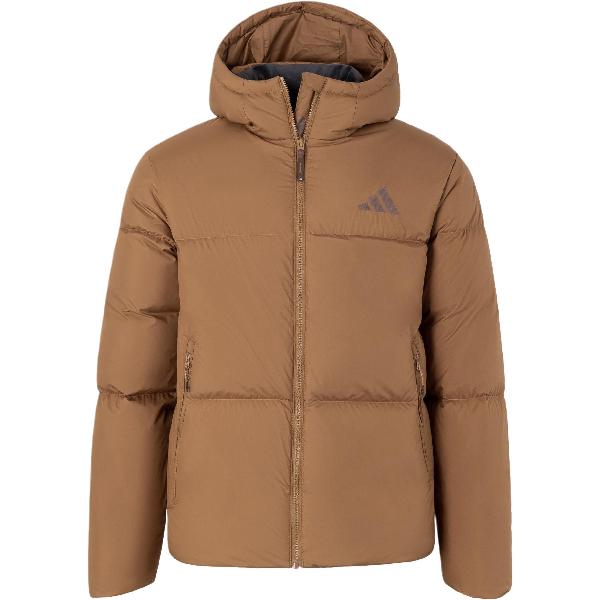 adidas Puffy Down Jacket Desert Brown