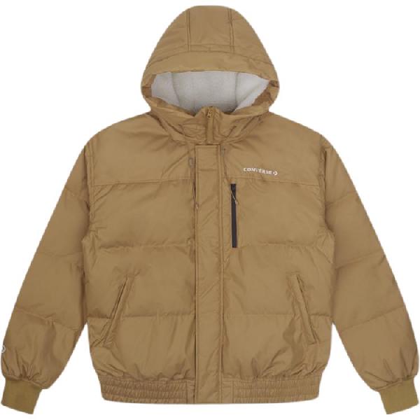 Converse Down Hoodie Brown
