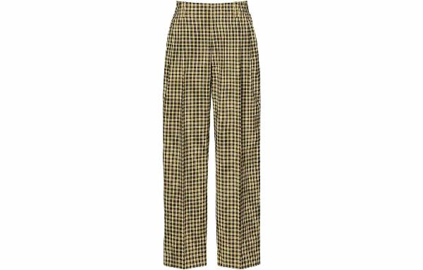 UNIQLO x MARNI SS22 Plaid Trousers Light Yellow