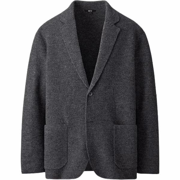 UNIQLO x Clare Waight Keller FW24 Knit Jacket Deep Gray