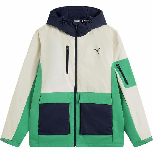 PUMA Hoodie Down Jacket Off White