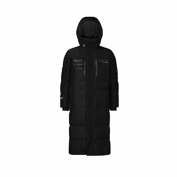 FILA Ski Long Down Jacket Black