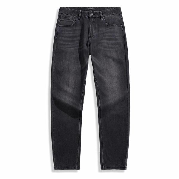 PEACEBIRD MEN Vintage Straight Wash Denim Jeans
