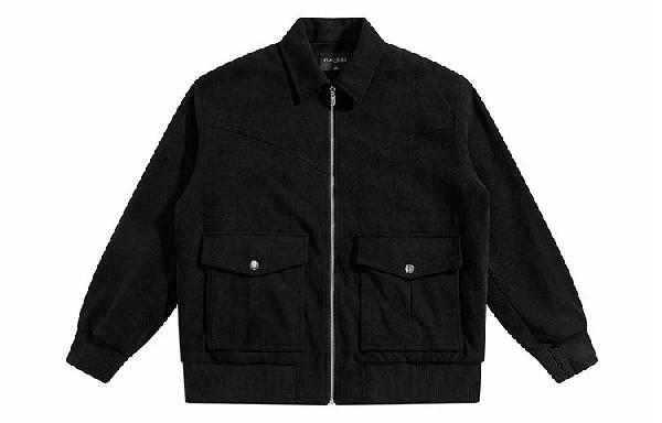 PEACEBIRD MEN Textured Executive Fashion Jacket