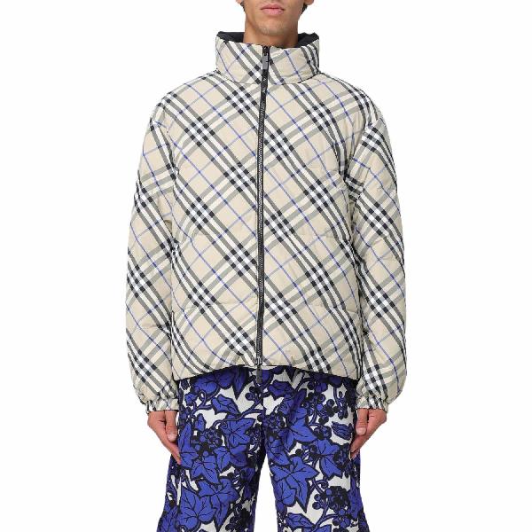 Burberry Reversible Hooded Jacket Beige