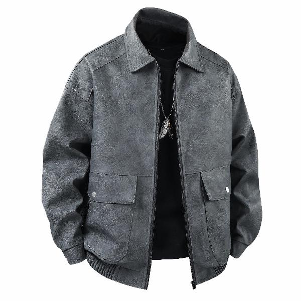 Lightning X Storm Retro Leather Jacket