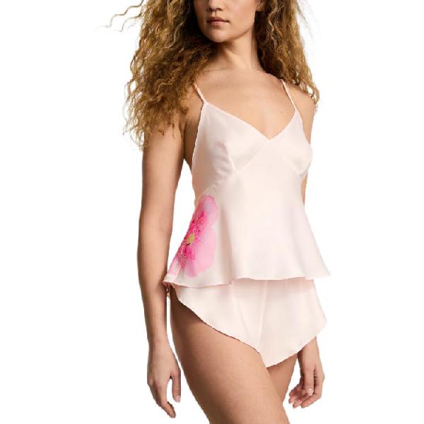 Victoria's Secret V-Neck Lounge Set Light Pink