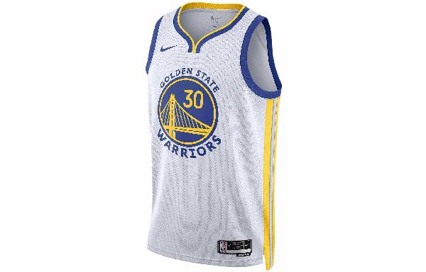 Nike NBA Warriors Curry 30 Fan Jersey White