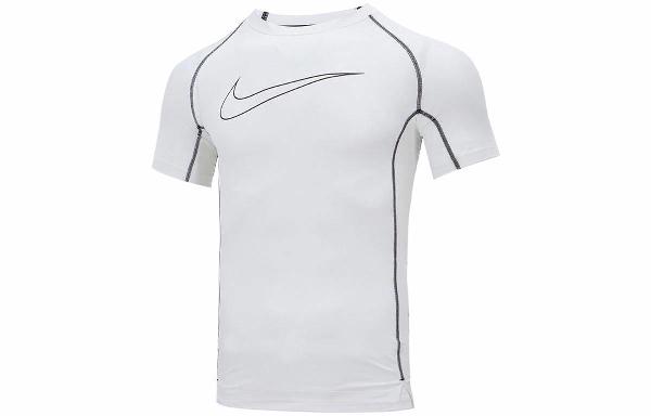 Nike Pro Logo White