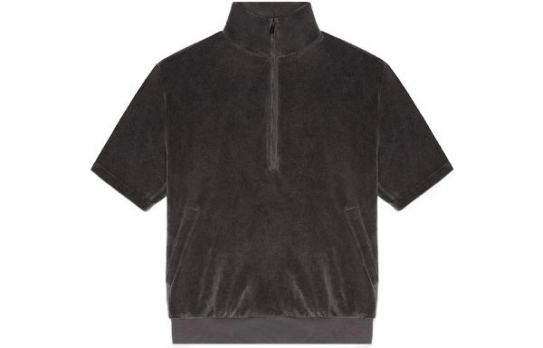 Fear of God Essentials SS22 Women's Velour mockneck Iron