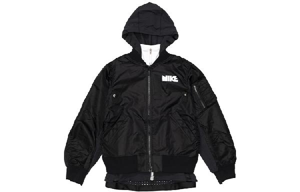 Nike x Sacai Dual-Layer Jacket Black