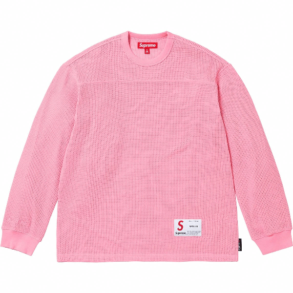 Supreme x Polartec SS25 Mesh LS Football Top