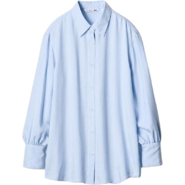 UNIQLO x JW Anderson Drawstring Shirt Light Blue