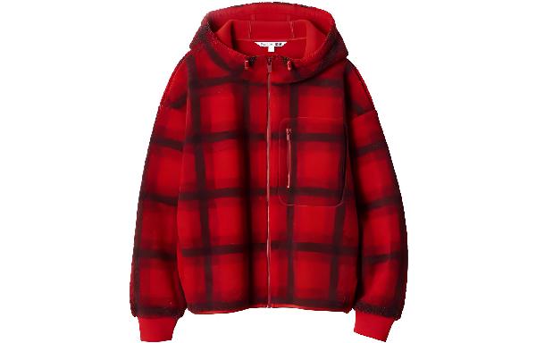 UNIQLO x JW Anderson FW23 Coral Red Hoodie